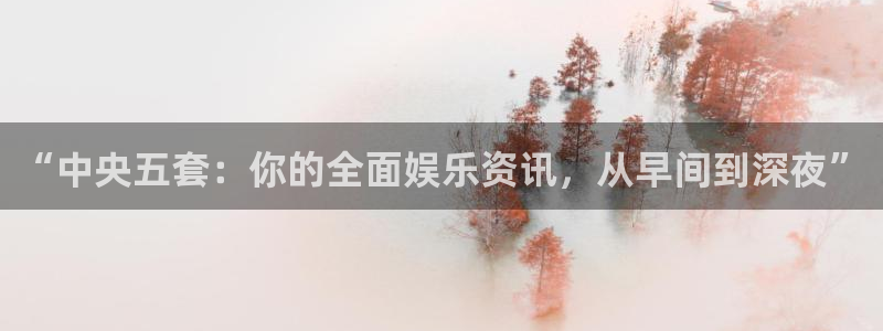 看球吧nba免费直播：“中央五套：你的全面娱乐资讯，从早间到深夜”
